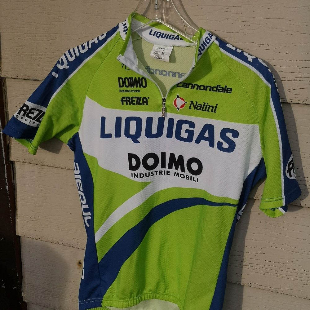 Liquidgas Doimo cycling jersey made by Nalini